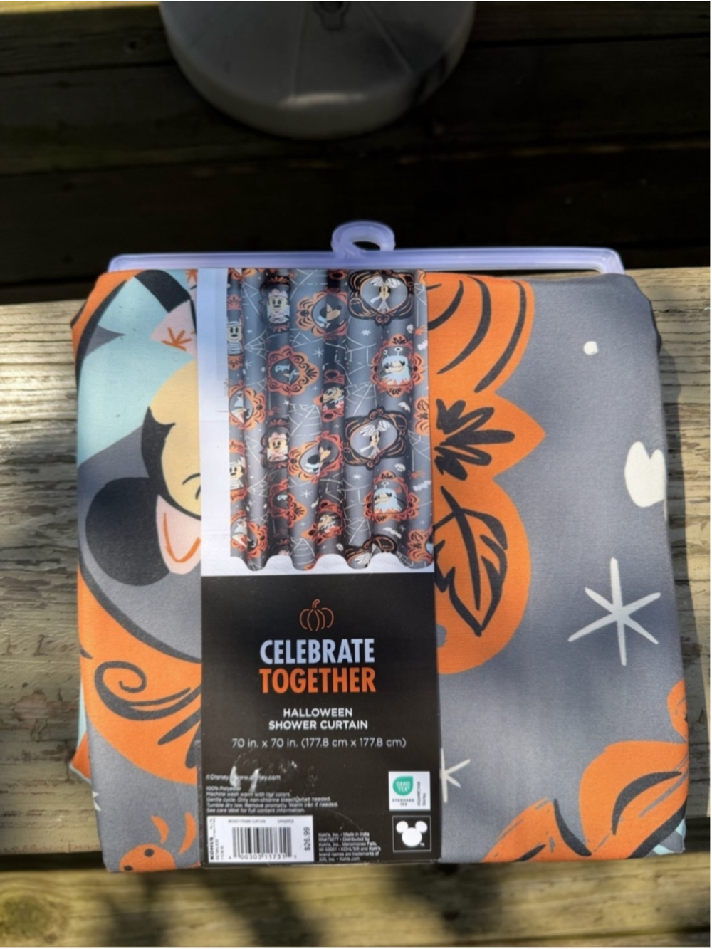 NEW Disney Halloween Shower Curtain - Picture 4 of 6